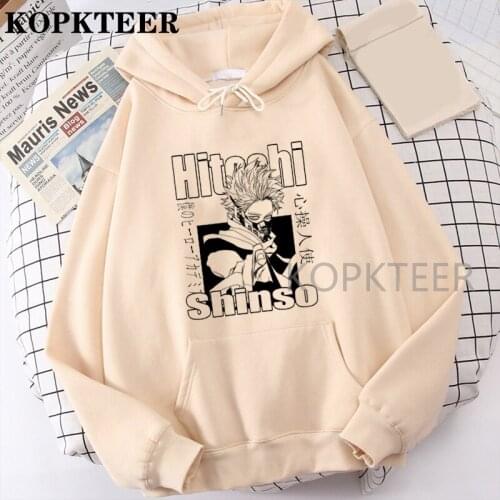 My Hero Academia Anime Hoodie Men Women Hot Streetwear Unisex Midoriya Izuku and Katsuki Todoroki Print Japanese Sweatshirt Tops