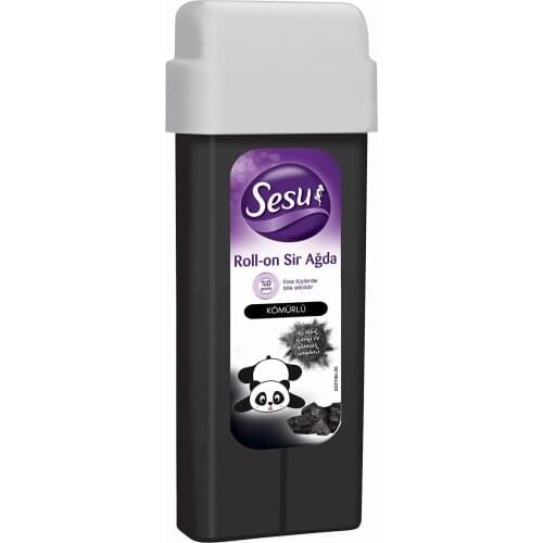 Sesu Roll-On Sir Wax With Charcoal 100 ml - Free Shipping