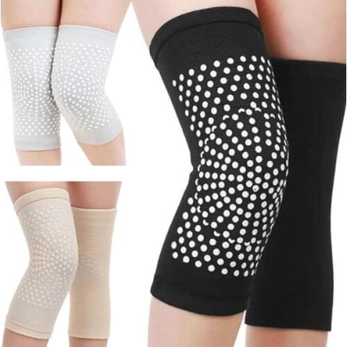 1 Pair Self Heating Magnetic Therapy Knee Pads Sleeve Joint Pain Relief Recovery Arthritis Brace Support Protector Belt