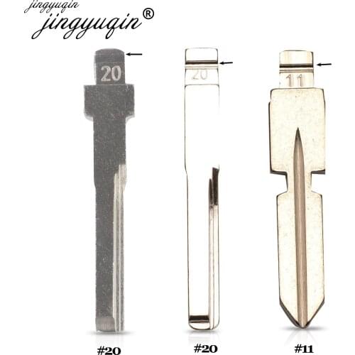 15pcs/lot For Mercedes Benz C E 126 124 W140 S320 HU39 HU64 Series Car Flip Folding Key Replacement Uncut #20 #11 Key Blade