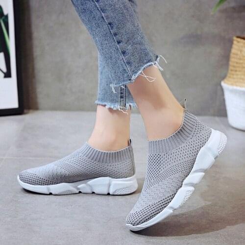 2018 autumn new casual shoes breathable mesh womens shoes