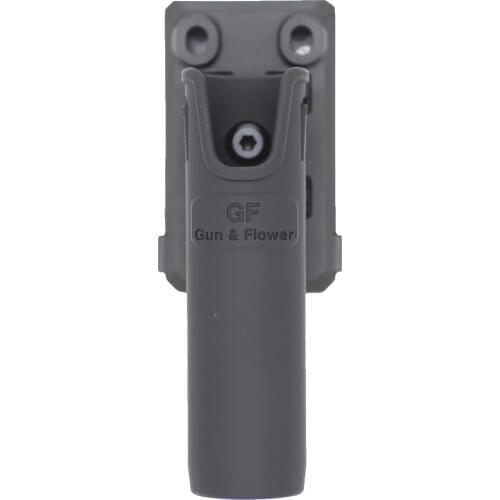 Gun&Flower Polymer Baton Holder Expandable Clip-on Plastic Holster Fit 26-29cm Diameter Batons