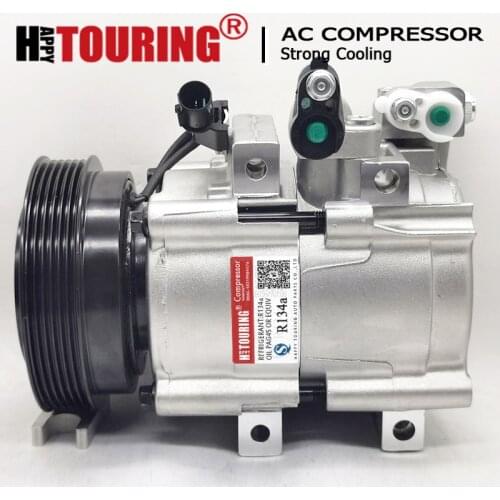 For Hyundai Santa Tucson TRAJET Elantra XD Kia Sportage AC COMPRESSOR HS18 F500-MAXDA-01 F500-NA5CA-04 F500-BBWBB-08 97701-26300