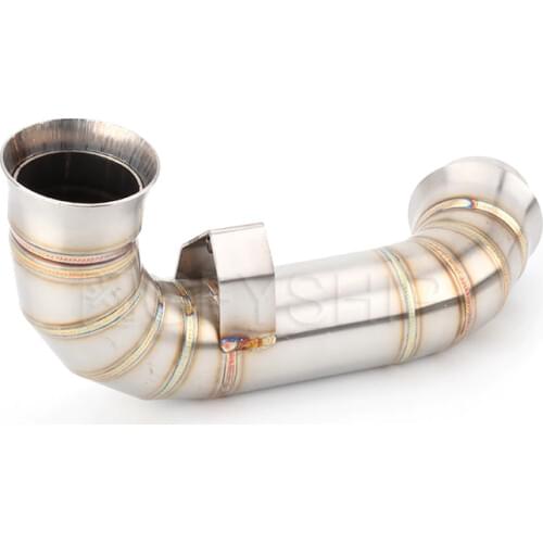 For KTM 890 Adventure / R 2021 890 Adventure R / Rally ADV Decat Pipe Motorcycle Exhaust Link Pipe Escape Catalyst Delete Pipe