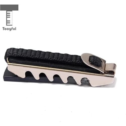 Tooyful Cotton Knitting Guitar Capo Key Clamp Trigger for Guitar Ukulele Mandolin Banjo Accessory Black