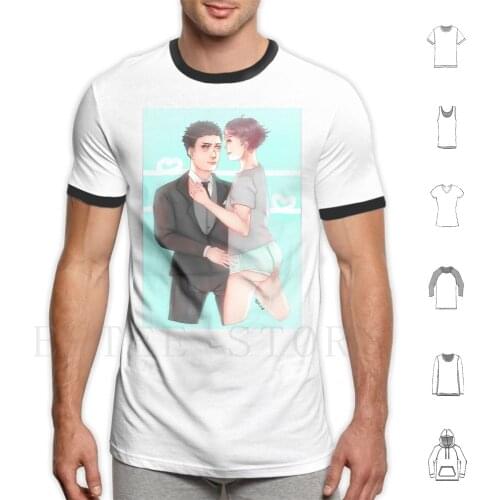 Iwaoi. T Shirt Cotton Men Diy Print Iwaoi Oiiwa Oikawa Tooru Iwaizumi Hajime Yaoi Haikyuu Haikyuu Oikawa Tooru Haikyuu Iwaizumi