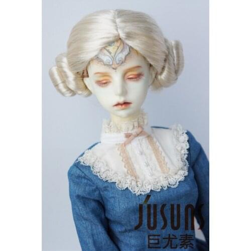 JD401 1/3 Lovely Ballerina Doll wigs 8-9 inch SD BJD synthetic mohair wig fashion doll accessories