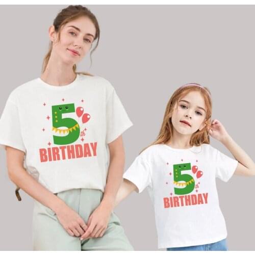 KIANGFOUR Same T-shirts For Mom And Daughter