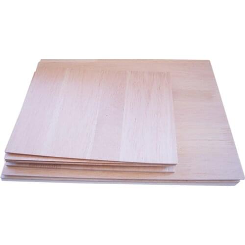 Flight Model AAA+ Balsa Wood Sheet A3 A4 size 420mmx297mm 297mmx210mm 2~5mm Thickness For RC Airplane Boat Model DIY