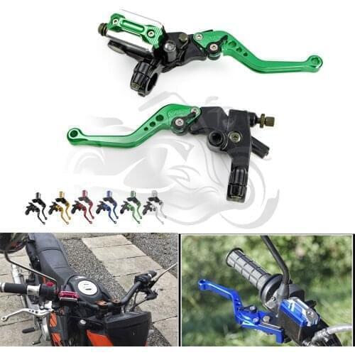 Motorcycle Brake Clutch Pump Lever Hydraulic Master Cylinder Accessories 7/8" 22mm Universal CNC fit for HONDA KAWASAKI YAMAHA