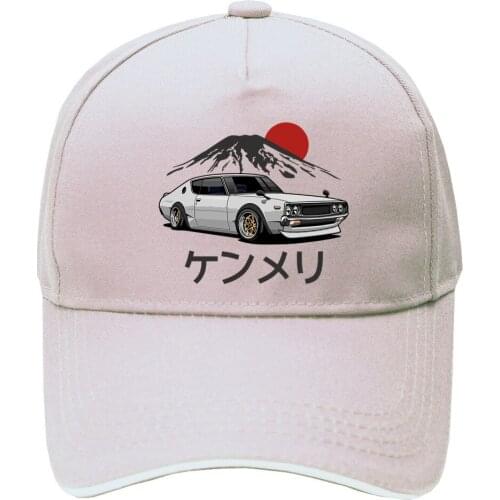 Cars Graphic Mens Hat Car GTR TShirt Skyline Japanese Car Stylish Brand Women Men Cap Baseball Mens Hip Hop Cap Hats
