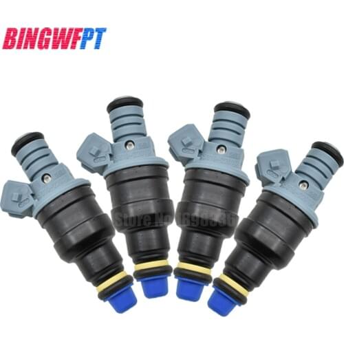 Set of 4 Fuel injector nozzle 35310-22010 3531022010 FJ509 4G1311 M650 9250930006 for 1993 SCOUPE
