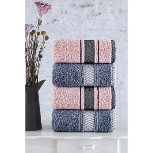 %100 Cotton Face Towel Set Compressed Bath Microfiber Bathroom Products Hand and Hair Adult Made in Turkey