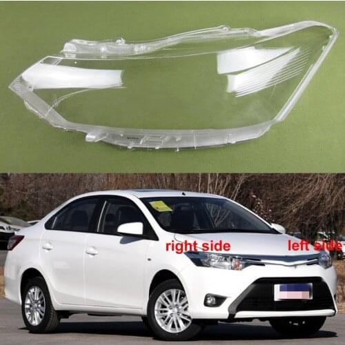 For Toyota Vios 2014 2015 Headlamp Cover Front Headlight Cover Shell Lampshade Cover Lens Headlights Shell lamp shell