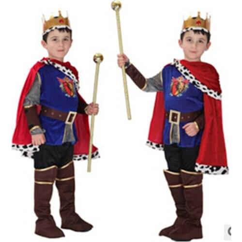 New Honorable Arabia King Children Cosplay Hallowean Cute