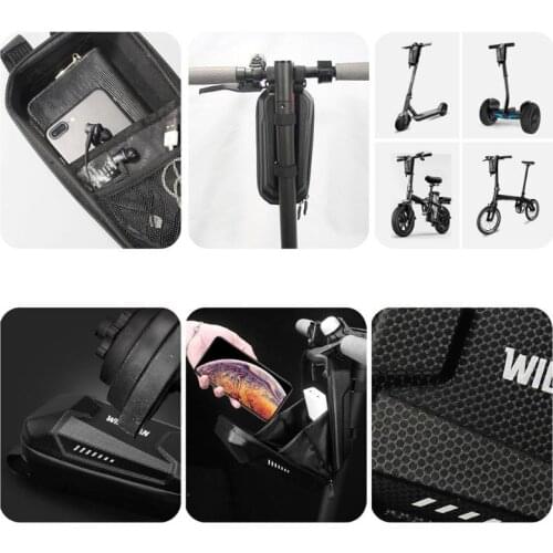 Universal Waterproof Electric Scooter Head Handle Front Bag Hard Shell Bag for Xiaomi M365/Ninebot G30/ES1/ES2/ES4 Accessories