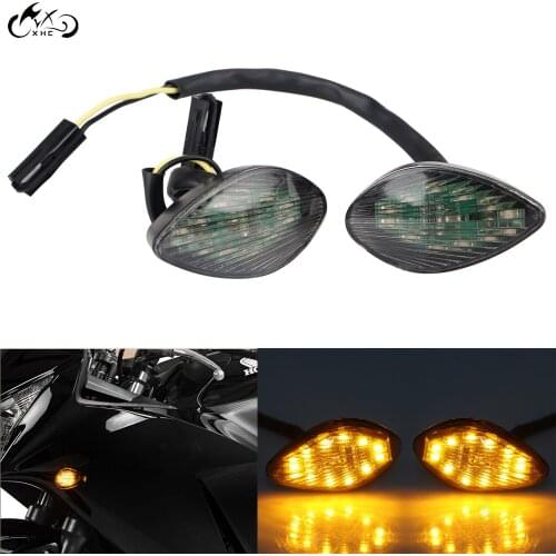 Amber LED Turn Signal Blinker Flush Light For Honda CBR 919 2002-2008 Grom 2014-2016 CBR 600 F3/F4/F4i 1997-2006 600RR 1000RR