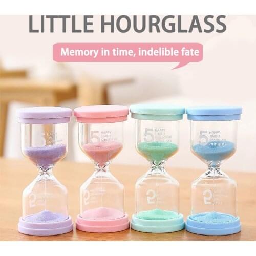 1/3/5/10/15/30min Sand Clock Sandglass Hourglass Timer School Kids Game Decor Children Gift Sand Timer Home Decoration