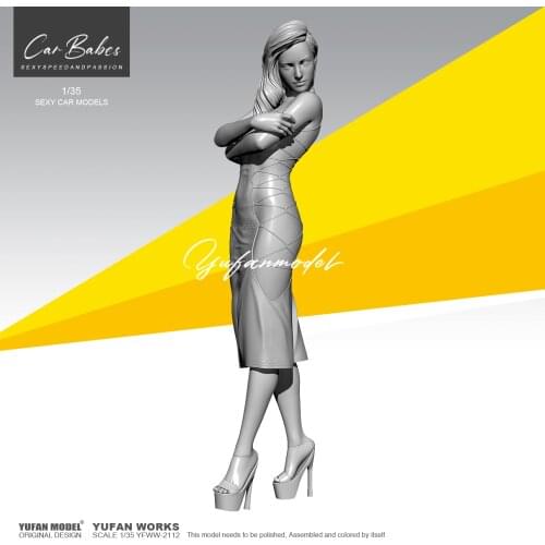 1/35 YUFAN MODEL Resin figure beautymodel kits DIY self-assembled YFWW-2112