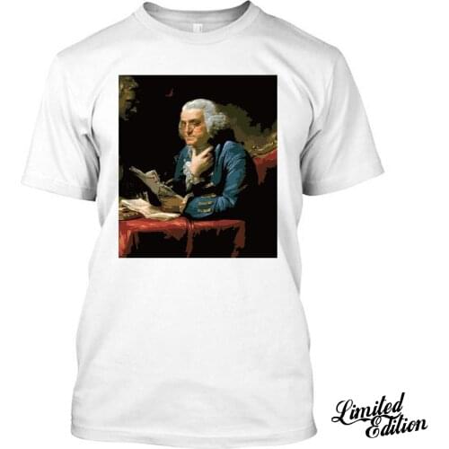 2019 Hot Sale 100% cotton Benjamin Franklin I Love USA History Teacher America Philadelphia T Shirt Tees Tee shirt