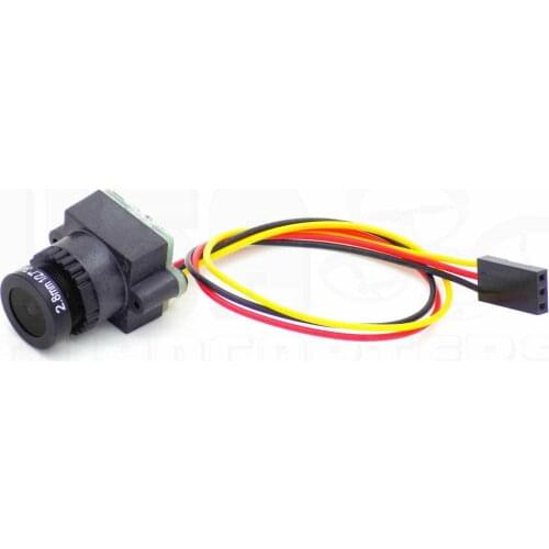 5.8G FPV Transmitter camera CMOS 1000TVL 2.8mm lens Video camera NTSC PAL adjustable for RC drone QAV250 Multicopter part
