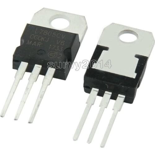 5pcs LM7805 L7805 7805 Voltage Regulator IC 5V 1.5A TO-220