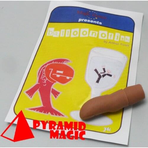 Balloonofish by Arthur Tivoli / close-up street appear a fish magic trick / wholesale / free shipping