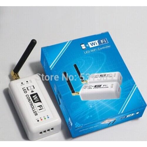 Wholesale 5PCS Wireless WiFi RGB LED Strip Light Controller For iOS iPhone Android system