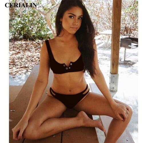 Закрытые купальники CERIALIN China At AliExpress