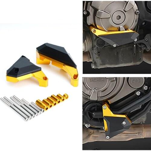 Motorcycle Engine Protect Frame Slider Case Guard Stator Cover Crash Pad For Yamaha MT07 FZ07 MT 07 FZ 07 MT-07 FZ-07 2014-2018