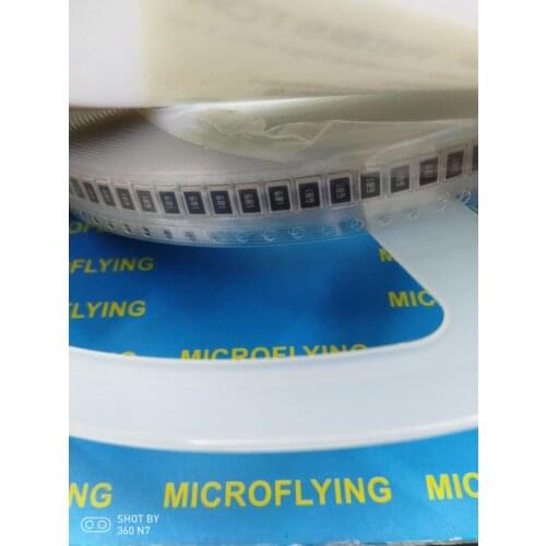 MICROFLYING 100pcs/ 1812 SMD resistor 680R 5% print word 681