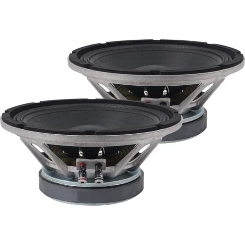Sound Town 2-Pack 10" 250W Cast Aluminum Frame Woofer w/ 3" Voice Coil, PA/DJ Speaker Replacement (STLF-10GA-PAIR)