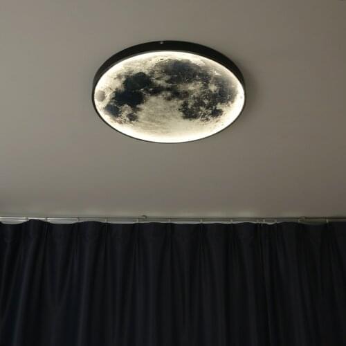 Moon Ceiling Lights modern led light wall decor mural lighting Living room background wall lamp luxury art bedroom bedside lamp
