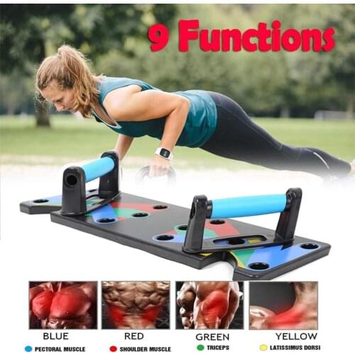 Women Men Push Up Rack Board Fitness Exercise Workout Push-up Stands Upper Body Training Tools