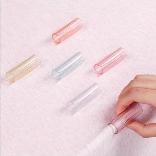 12PCS Transparent Clip Bed Sheet Artifact High Quality And Durable Sheet Clip Mattress Fastener Clip Quilt Trainer Stand