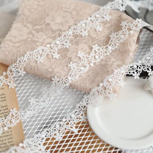 2M/lot Width 2cm top quality white openwork lace Dressing cheongsam lace trim eyelash Customized lace accessories Z141