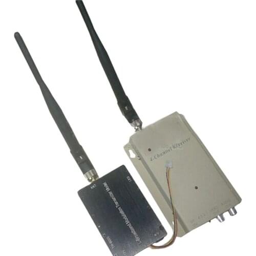 Drone FPV 5W video imput 1.2G transceiver 1.2G Video Audio Transmitter Receiver 1.2G CCTV transmitter av trasnmitter