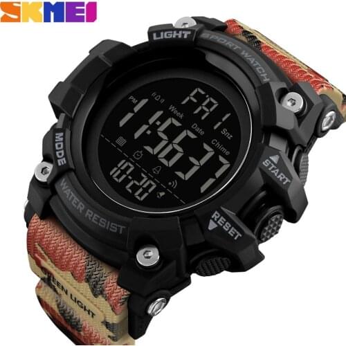 SKMEI Waterproof Men Sports Watches Luxury Brand Fashion Military Digital Watch LED Electronic Clock Men relogio masculino