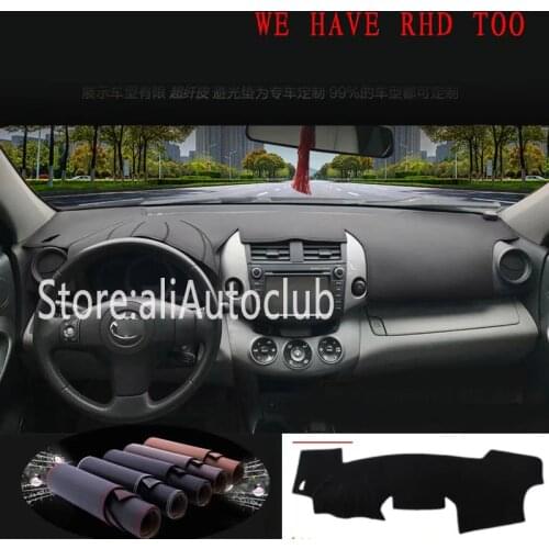 For toyta rav4 xa40 2009 2010 2011 2012 micro leather dashmat dashboard cover prevent sunlight pads dash mat