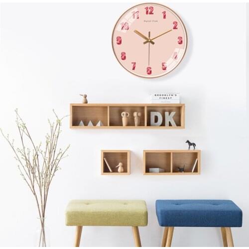 Quartz Creative Wall Clock Modern Design Simple Modern Unique Wall Clocks Outdoor Modern Design Nordic 3d Clock Home Decor