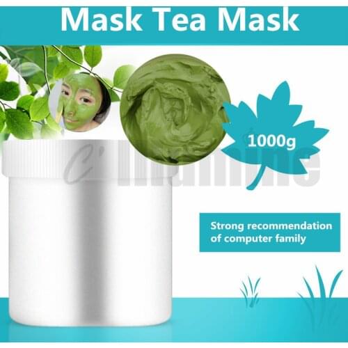 Matcha Green Tea Mask Mud Firming Skin Pores Oil Control Natural Skin Care Beatuty Salon Equipment 1000g