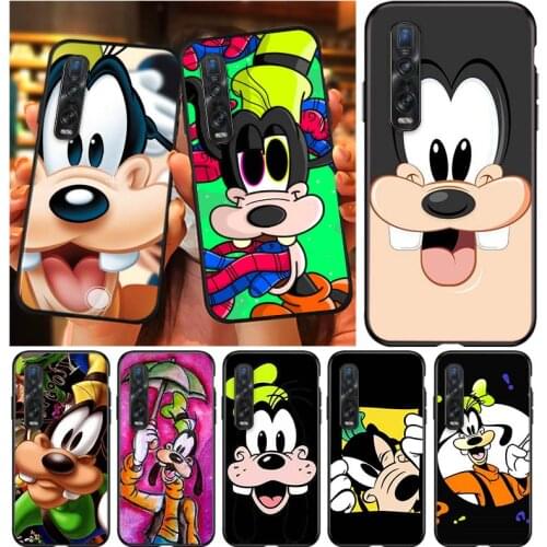 Disney cute goofy For OPPO Find X3 X2 Lite K5 K3 R17 R15 R9S F15 F11 F19 F9 F7 Neo Pro Soft Silicone Phone Case