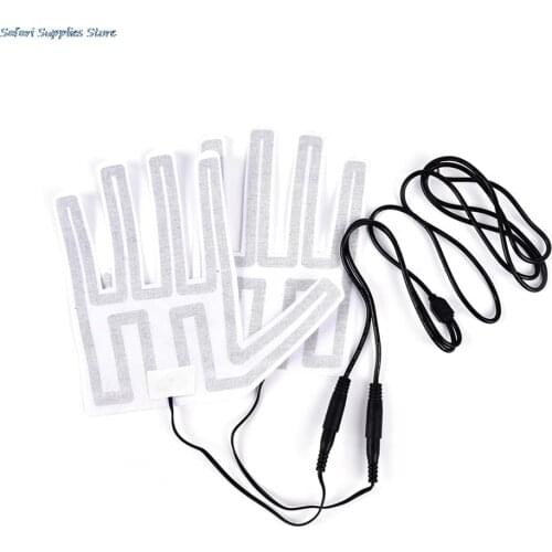 1 Pair 12V Winter Outdoor Thermal Warm Heater for Shoes Gloves Pad Gloves Heated Pads Electric Heating Element