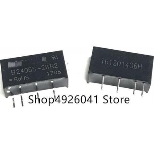 10PCS New original DC-DC B2405S-2W B2405S-2WR2 1KV isolated step-down module 24V 5V