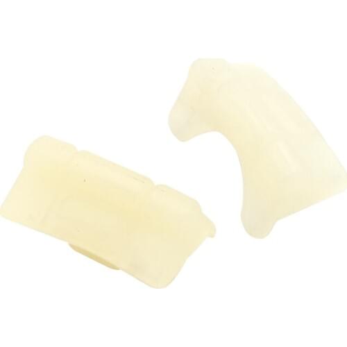 2pc Seat Rail Clip Guide Runner Piece Car Seat Buckle Fastener Clip Fit for VW Golf I II Polo Caddy Jetta Passat