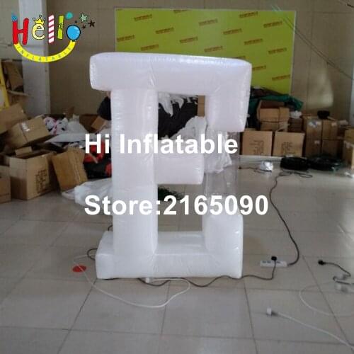 3 m high advertising products inflatable letter custom giant inflatable alphabet letter decoration