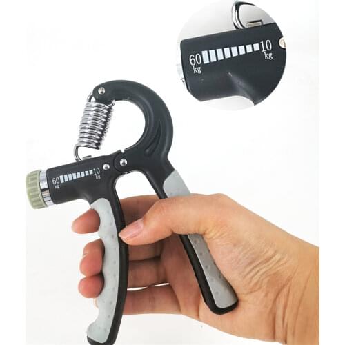 5-60Kg Adjustable Heavy Gripper Fitness Hand Exerciser Grip FatGrip Wrist Increase Strength Spring Finger Pinch Carpal Expander