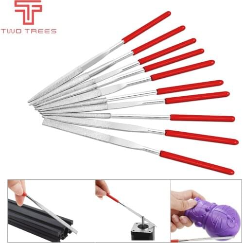 Diamond Mini Needle File Set Handy Tools DIY Wood Rasp File Needle model Polishing Carving Diamond File For Glass Crafts Parts