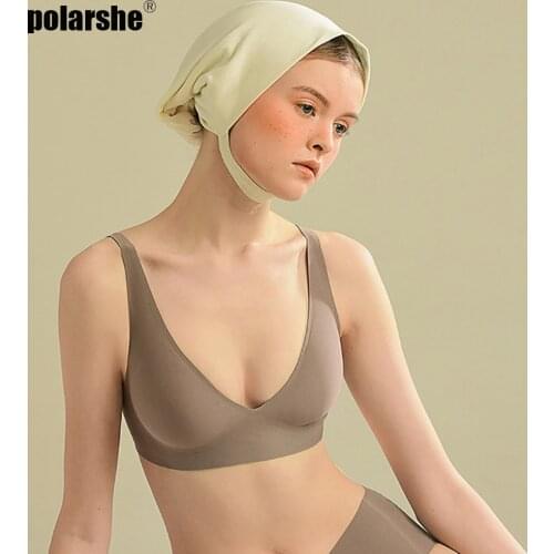 Sexy Fashion Seamless Bra Wire Free Bra Triangle Brassiere Soft Womens Push Up Underwear Feminina Small Breast Adjusts Female