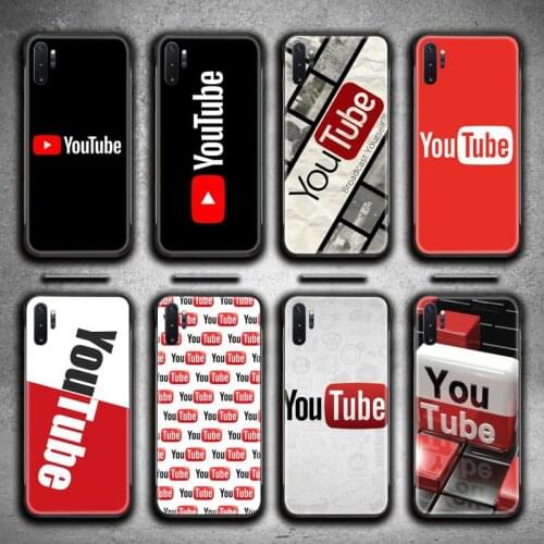 Youtube Phone Case For Samsung Galaxy Note20 ultra 7 8 9 10 Plus lite M51 M21 M31 J8 Plus 2018 Prime